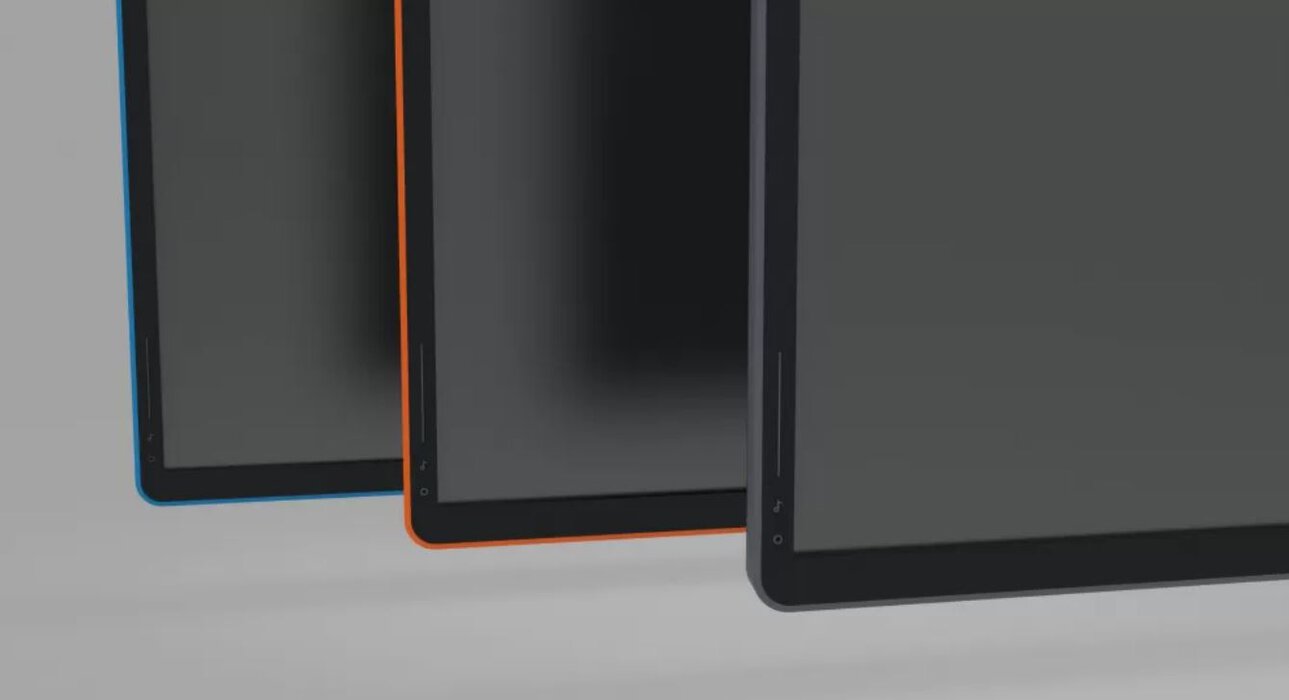 Produktbild der drei verschiedenen Farben des CTOUCH Canvas