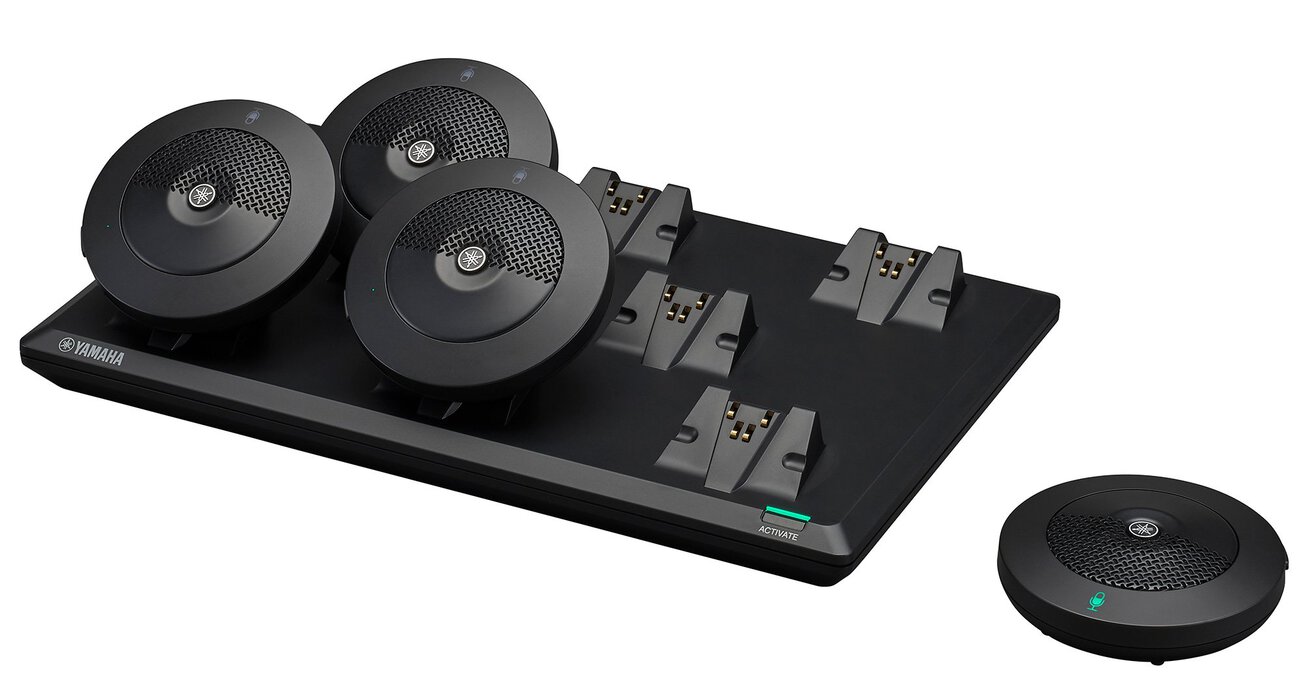 Produktbild der inbegriffenen Yamaha RM-W Tischmikrofon