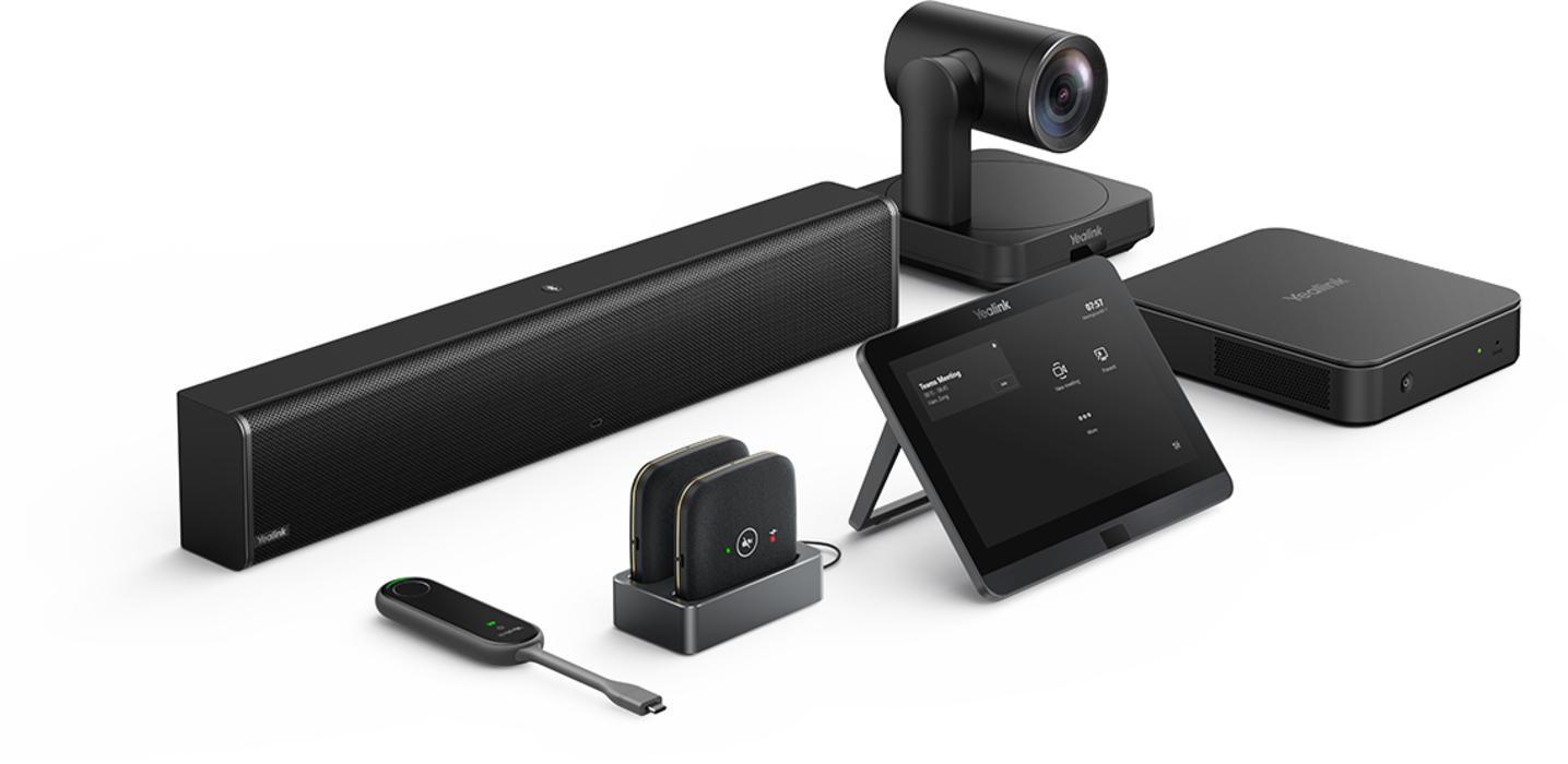 Yealink MVC640 Bundle Produkte auf weißem Grund