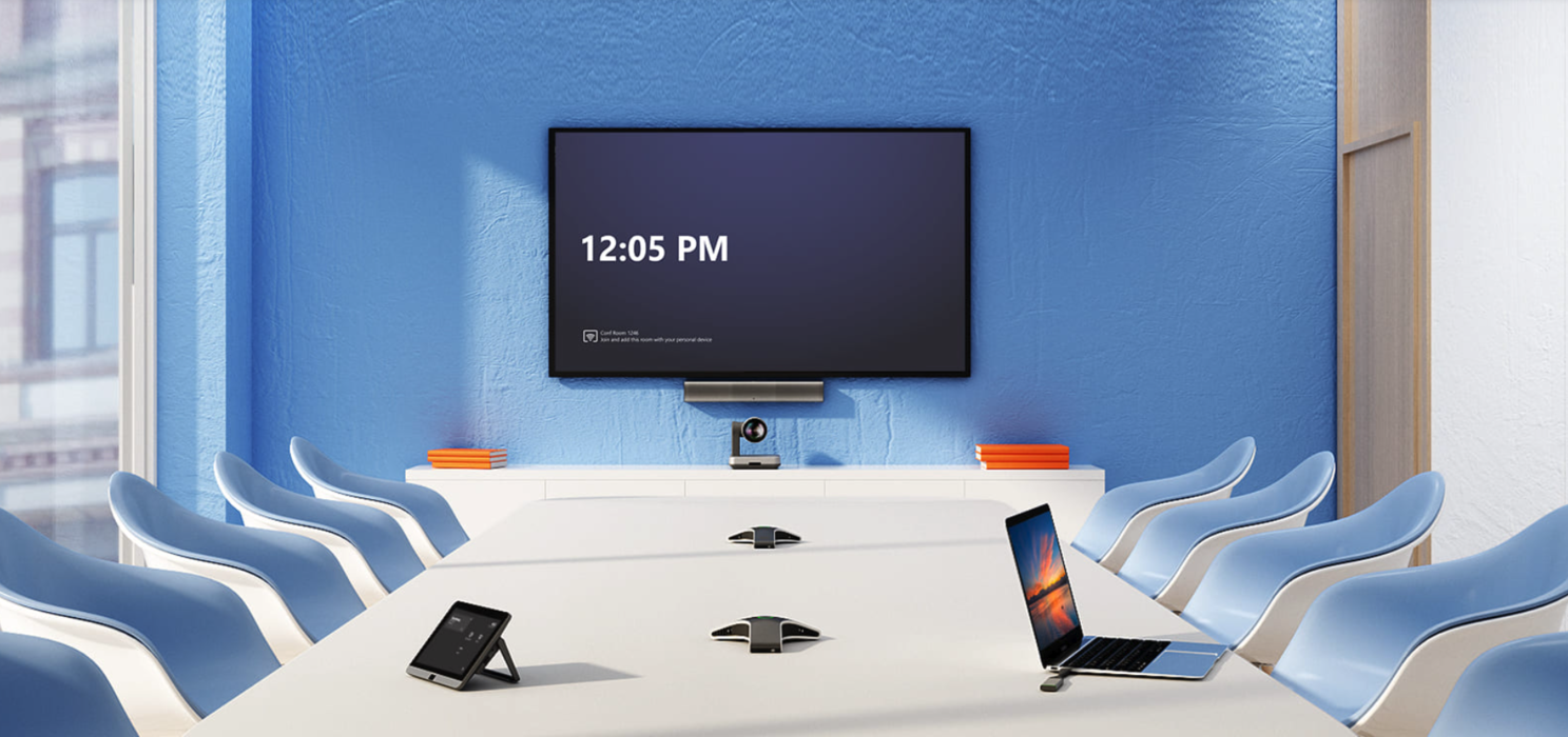 View in a conferencing Room with the Yealink MVC840 Bundle